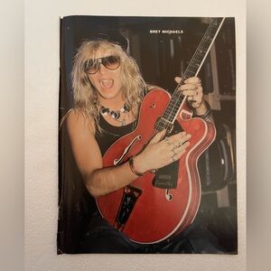 Poison’s Bret Michaels pinup